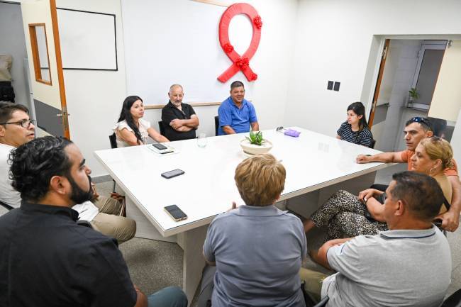 Arroyito: El Municipio establece alianzas comunitarias para enfrentar el consumo problemático