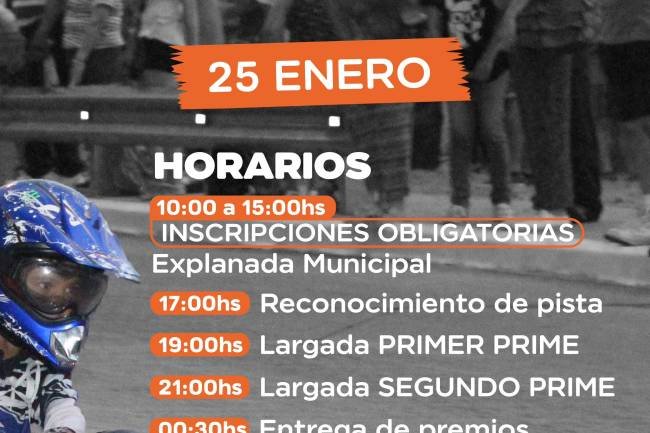 Modificación en el Cronograma de la Competencia de Karting a Rulemanes en Río Ceballos
