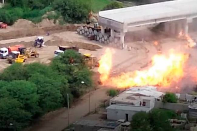 "Desastre total impresionante": cinco heridos, casas dañadas y preocupación por la explosión en un gasoducto en Villa María