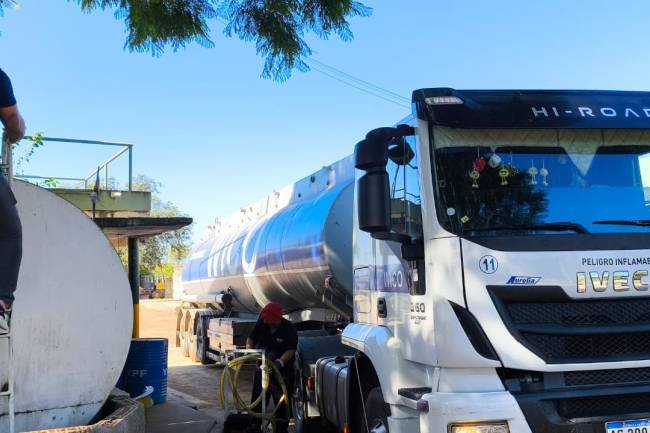 Bell Ville: El municipio ya utiliza biocombustible para movilizar la maquinaria pesada 