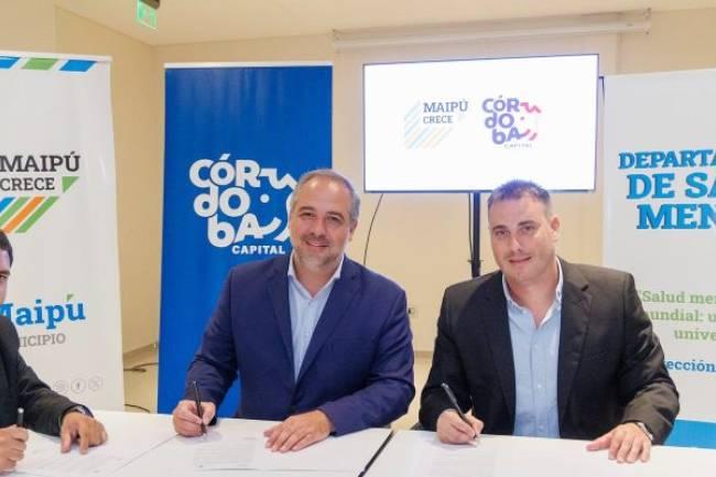 Córdoba Capital se une a la ciudad de Maipú para fortalecer el trabajo en salud mental y adicciones