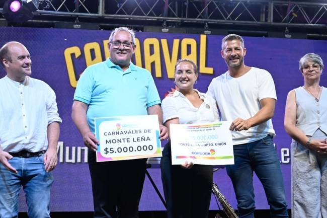 Prunotto entregó un aporte provincial  a Monte Leña