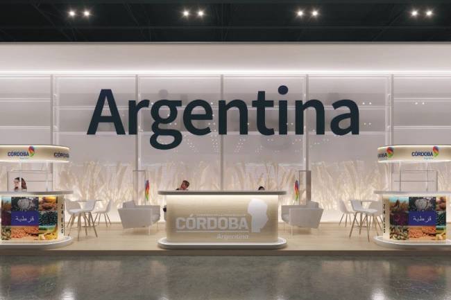 Con stand propio, Córdoba participa de la principal feria de alimentos de Medio Oriente