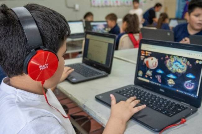 Más de 100 estudiantes de escuelas municipales se divirtieron con la plataforma de aprendizaje Matific