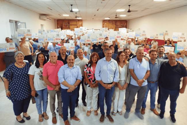 Productores agropecuarios del departamento San Justo recibieron aportes por más de $1.600 millones 