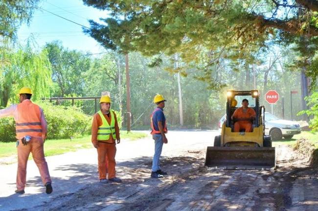 Nono: Obras de desagüe en marcha