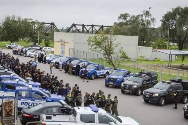 Rio Cuarto fue epicentro de un importante operativo interfuerzas