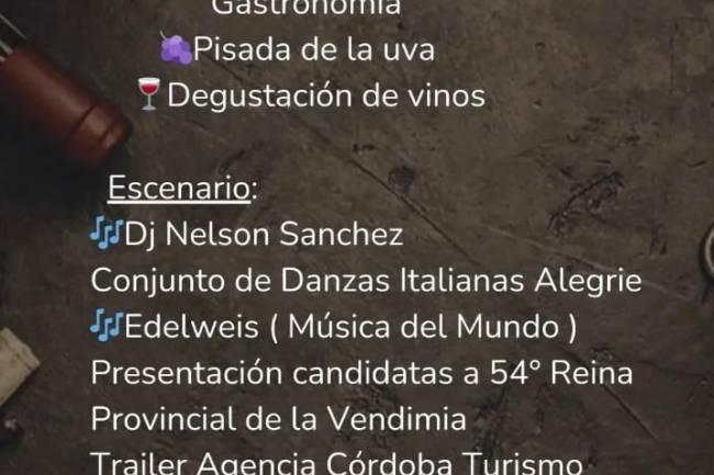 Colonia Caroya empieza a celebrar la Vendimia en Bodega Di Candi.