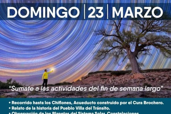 Se viene una noche de Astroturismo y Trekking en Costa Azul