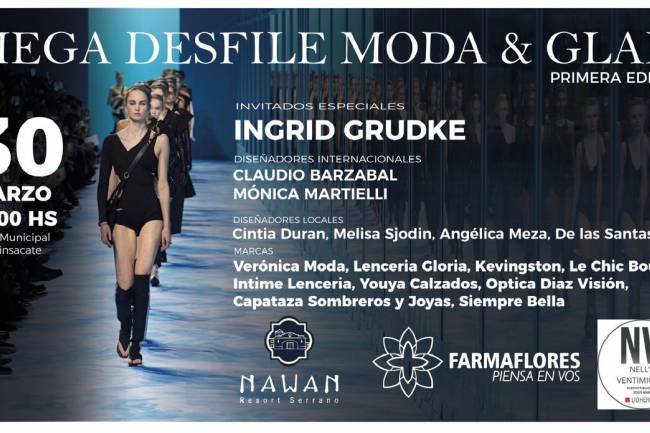 Mega Desfile de moda y glam en Sinsacate