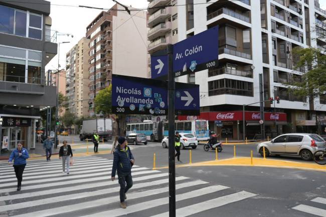 Finalizó la intervención en Colón y Avellaneda: cuáles son los cambios que mejoran la seguridad vial 