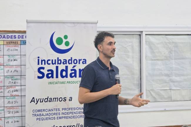 La Incubadora Saldán da sus primeros pasos con capacitaciones a emprendedores y trabajadores independientes