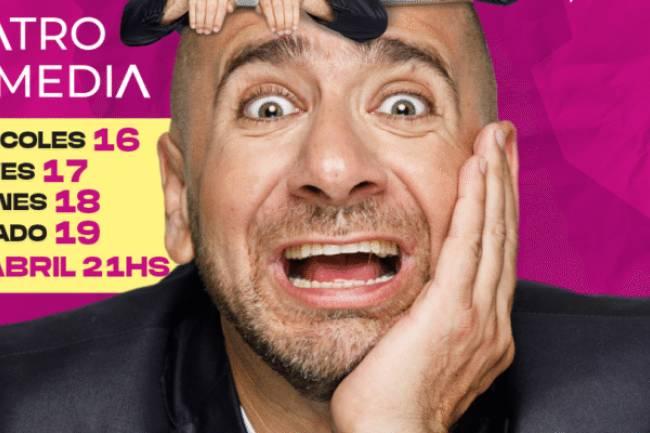 Camilo Nicolás presenta su nuevo unipersonal en el Teatro Comedia
