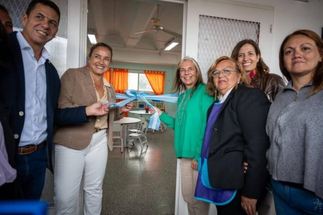 Renovaron los centros de cuidado infantil y de personas mayores de Estación Juárez Celman
