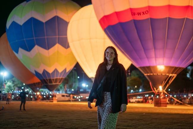 150 mil personas visitaron Río Ceballos en el festival de globos aerostáticos