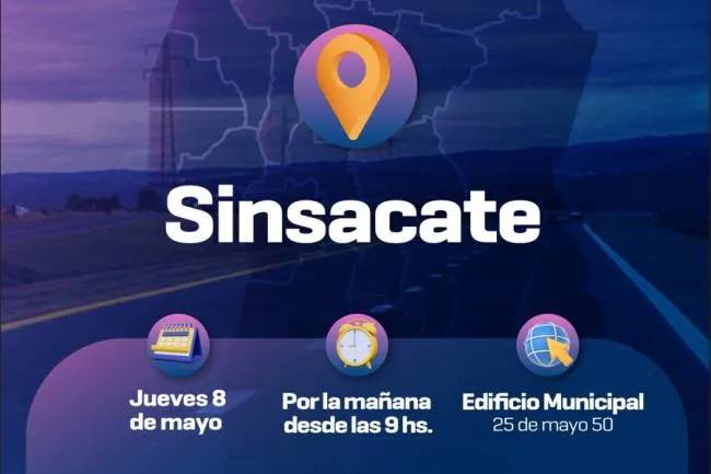 Sinsacate: el servicio móvil de Catastro y Rentas atenderá a los vecinos
