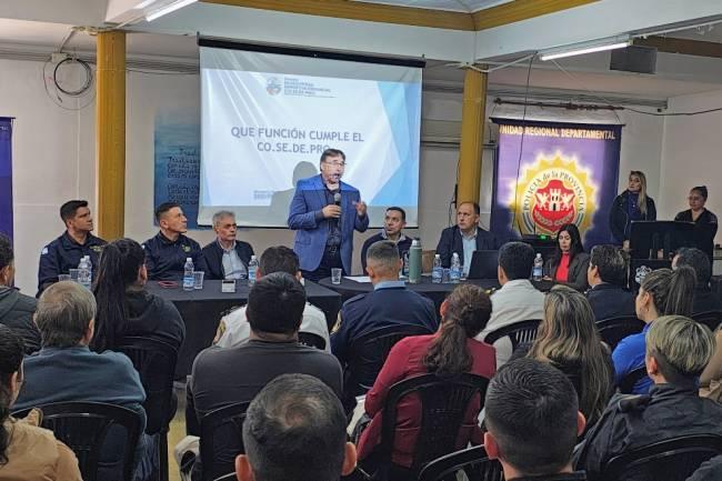 Traslasierra incorpora nuevos dispositivos para ejecutar el programa Tribuna Segura