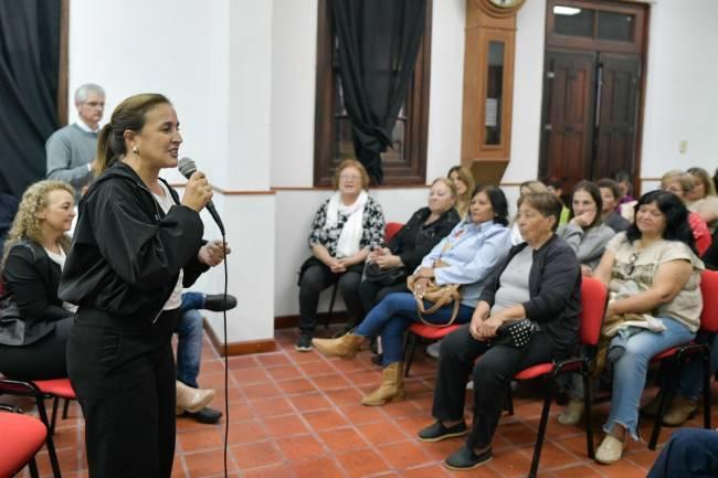 La vicegobernadora Prunotto se reunió con mujeres del departamento Unión