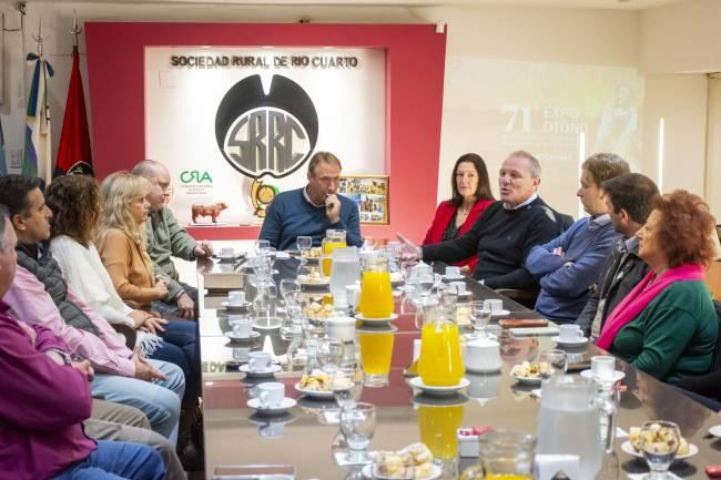 El intendente De Rivas encabezó la inauguración de la 71ª Expo Otoño de la Rural de Río Cuarto