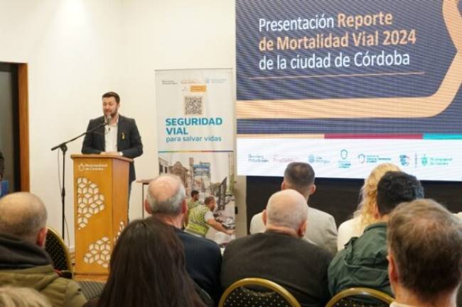 Córdoba Capital publica datos críticos de mortalidad vial