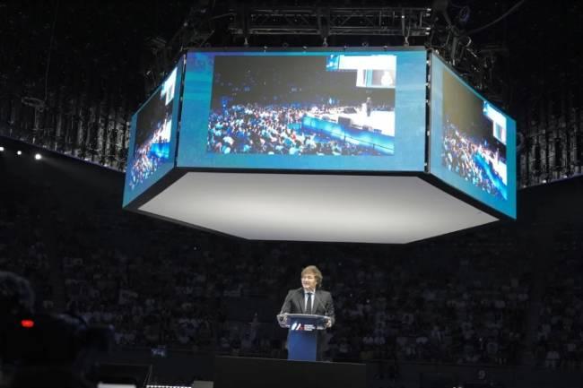Milei en el Madrid Economic Forum: "El ajuste brutal funcionó y la inflación será historia"