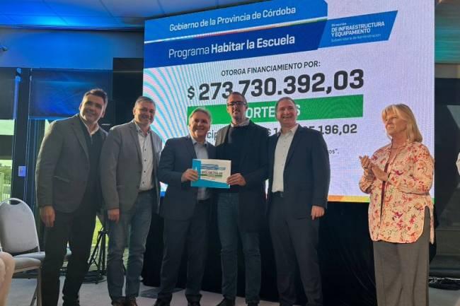 El programa “Habitar la Escuela” llegó a Morteros