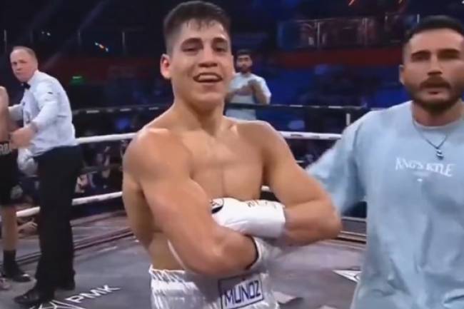 BOXEO: Tremendo nocaut del argentino Muñoz en Rusia