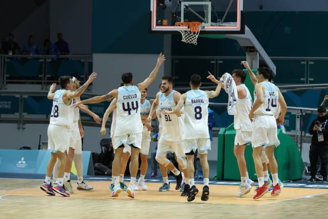 La selección de basquetbol nacional con mucha presencia cordobesa