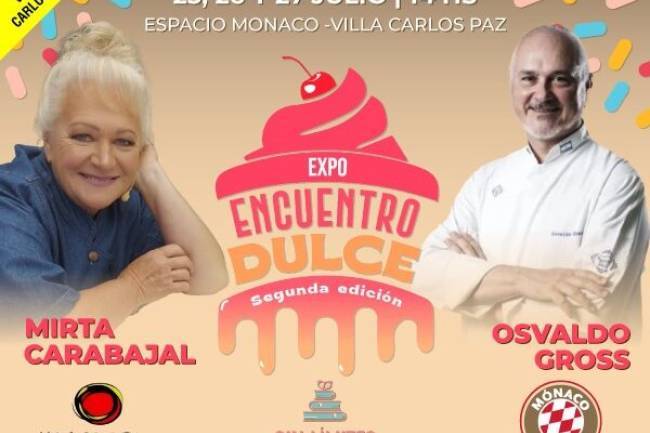 Villa Carlos Paz, epicentro pastelero con la visita de Osvaldo Gross y referentes del sector