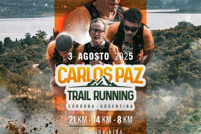 Este domingo, a correr entre paisajes: llega el Carlos Paz Trail Running 2025