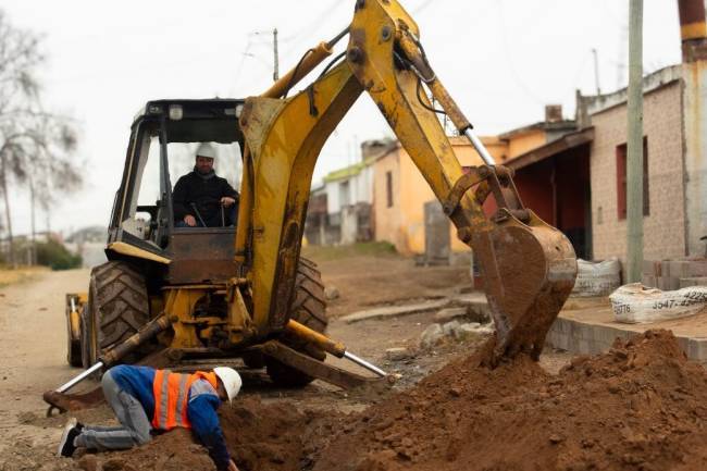 Alta Gracia extiende la red cloacal y mejora la infraestructura urbana