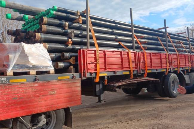 Sinsacate avanza con la obra del Gasoducto: Llegaron los primeros materiales y se consolida una inversión histórica
