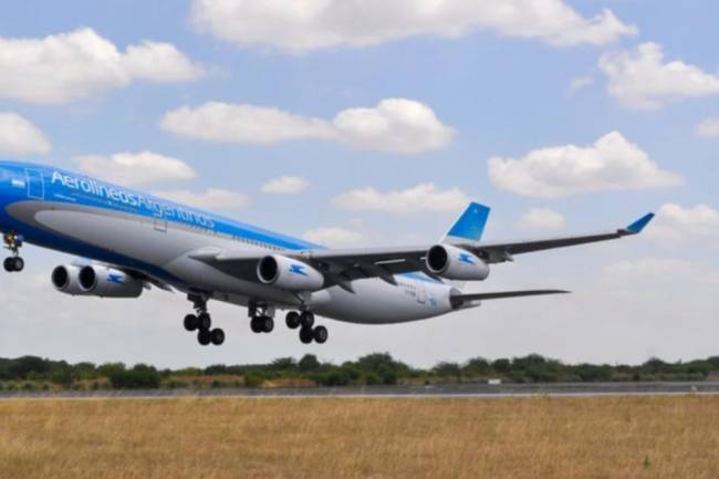 Aerolíneas Argentinas recupera libertad para expandir sus vuelos en Brasil