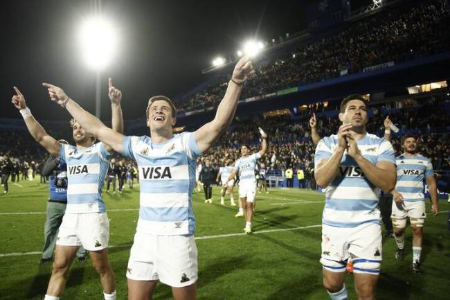 RUGBY: LOS PUMAS FUERON TREMENDOS EN VELEZ