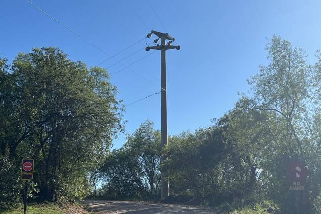 Energía para el arraigo: La Rancherita avanza con nuevalínea de media tensión