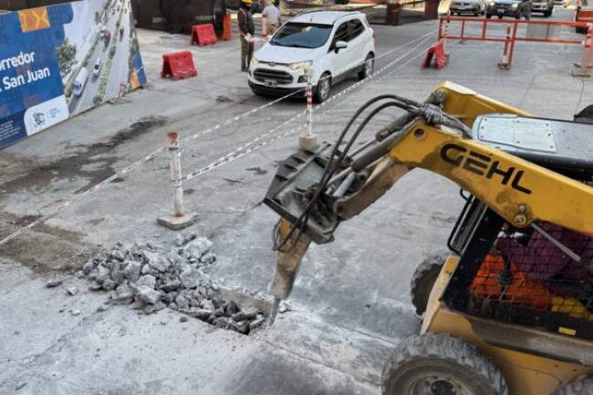 Nuevos desvíos por trabajos en el Corredor San Juan