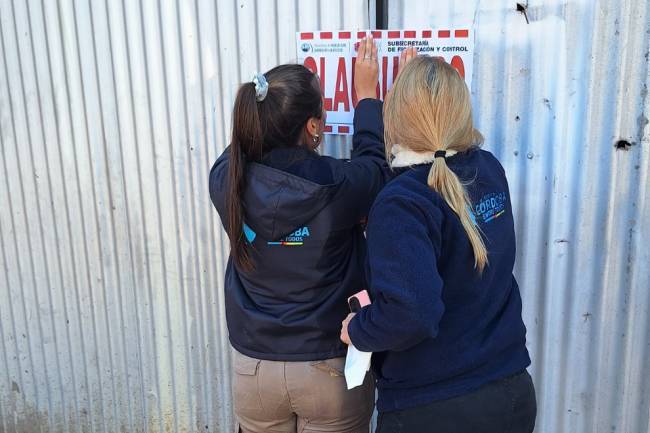 Clausuran establecimiento reincidente en faena clandestina en Villa Nueva