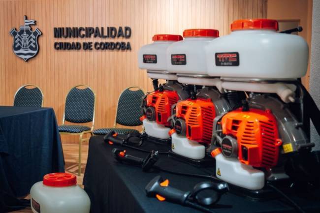 Córdoba capital recibe nuevo equipamiento contra el dengue