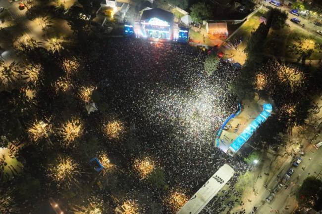 Q’Lokura coronó un festival de primavera que reunió a más de 38 mil personas