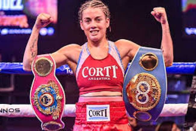 Boxeo: La princesita Bermúdez noqueó y sigue siendo campeona