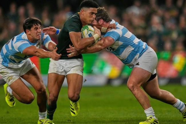 RUGBY: SPRINGBOKS DEMOLEDORES