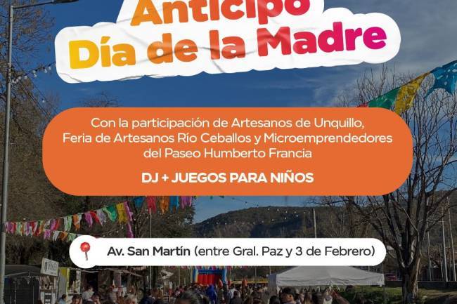 Río Ceballos: Feria Onda Circular: ¡Edición Día de la Madre! 