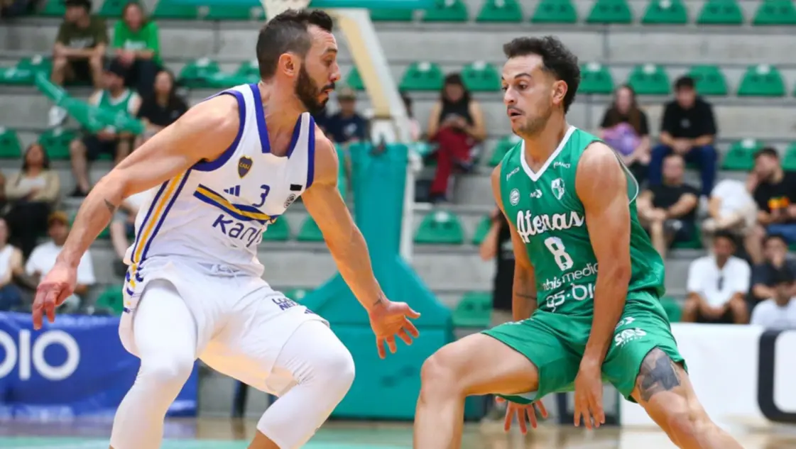 BASQUETBOL: Atenas y Boca equilibrados