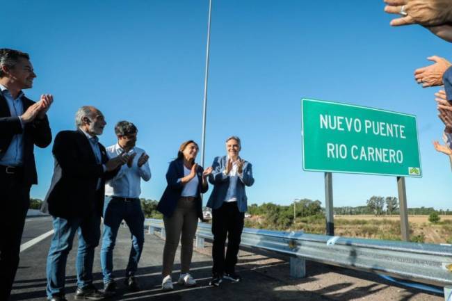 Habilitan nuevo tramo de duplicación de calzada en la Ruta 9 Norte