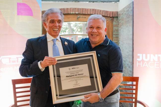 Arroyito distinguió a Jairo como Huésped de Honor de la Ciudad