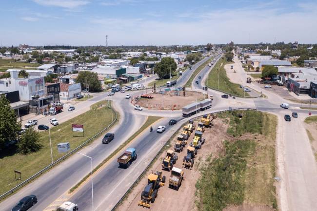 Río Cuarto: La Circunvalación toma forma con seis frentes activos