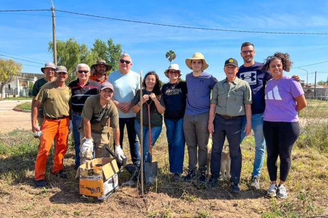 Arroyito avanza hacia una ciudad más verde con la plantación de 110 nativos