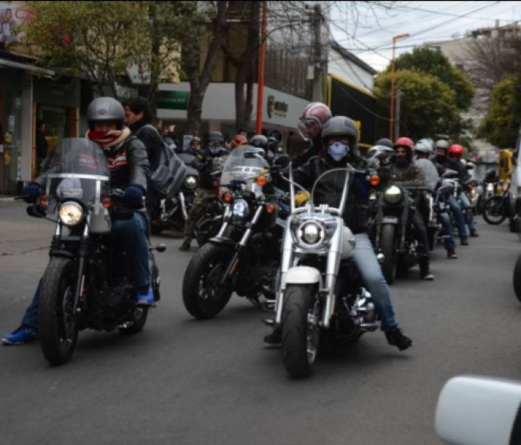 Llegan las Harley Davidson a Córdoba- All for Freedom( Todo por la libertad)