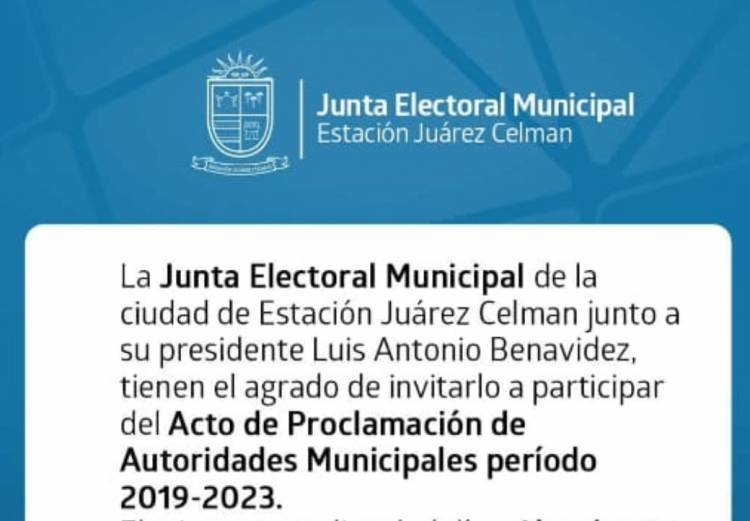 Era el acto de asunción de autoridades, pero se olvidaron de invitarlos