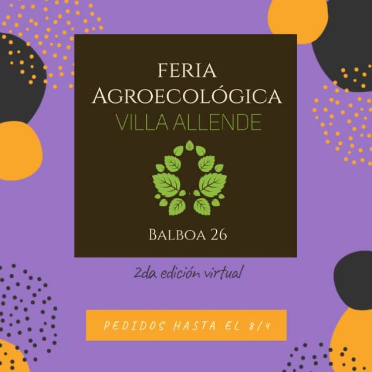 Feria agroecológica virtual en Villa Allende